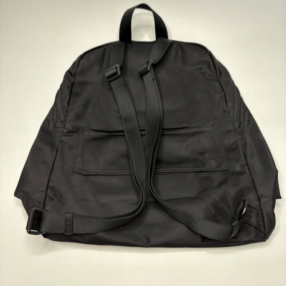TUMI Voyageur Just in Case Black Nylon Backpack Monogrammed "SJN" - Picture 9 of 12
